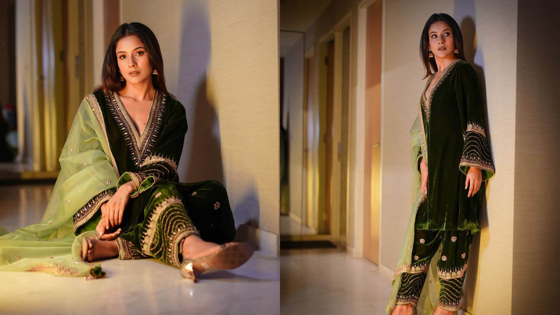 Lohri 2024 trendy Punjabi suit for lohri festival inspired by Shehnaaz gill to sonam bajwa