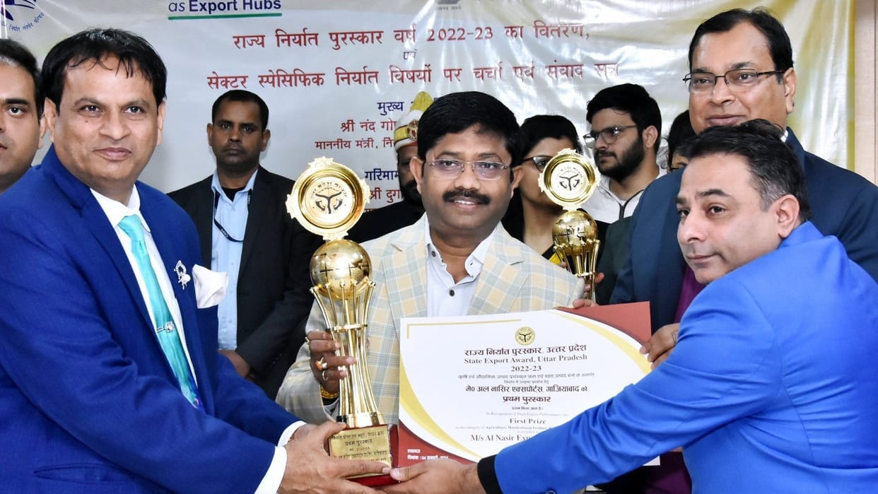UP's export becomes doubled in last five years says Industry development minister.