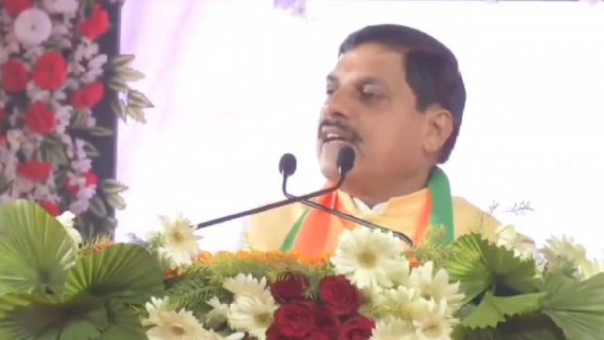 Jan Aabhar Yatra CM Mohan Yadav says in Rewa Congressmen stomach ache regarding RamTemple
