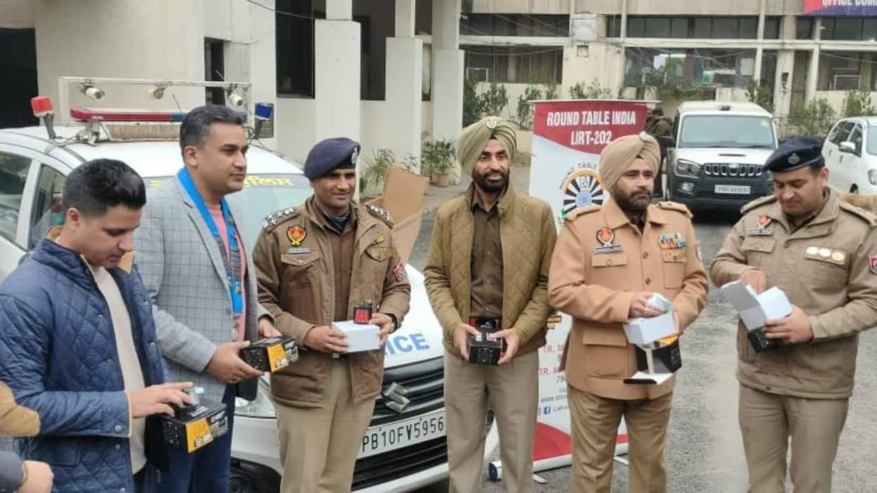 Hi-tech cameras installed on PCR vehicles in Ludhiana