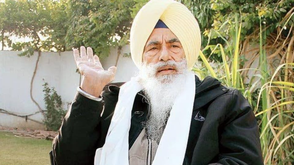 Former Jathedar Balwant Singh Nandgarh of Takht Shri Damdama Sahib passed away