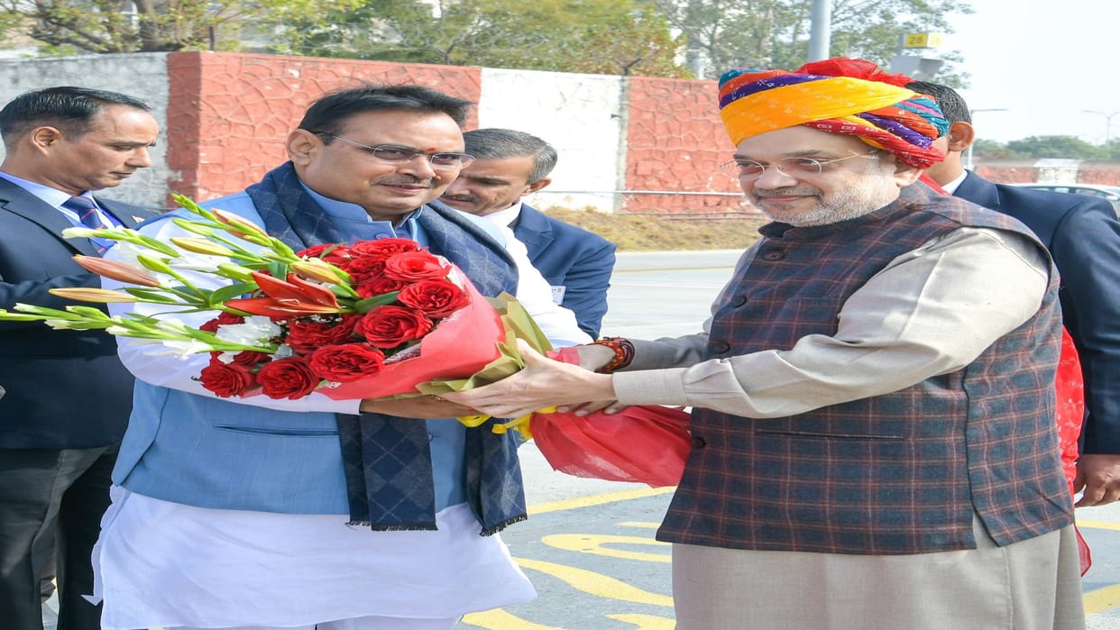 Rajasthan News: Jaipur on high alert for 3 days, DG-IG conference from today, Amit Shah reached Jaipur