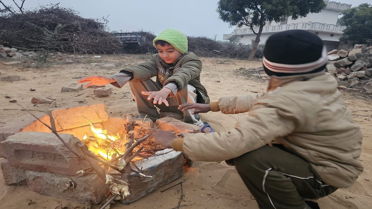 Red alert regarding severe cold in Haryana, average maximum temperature in state below normal