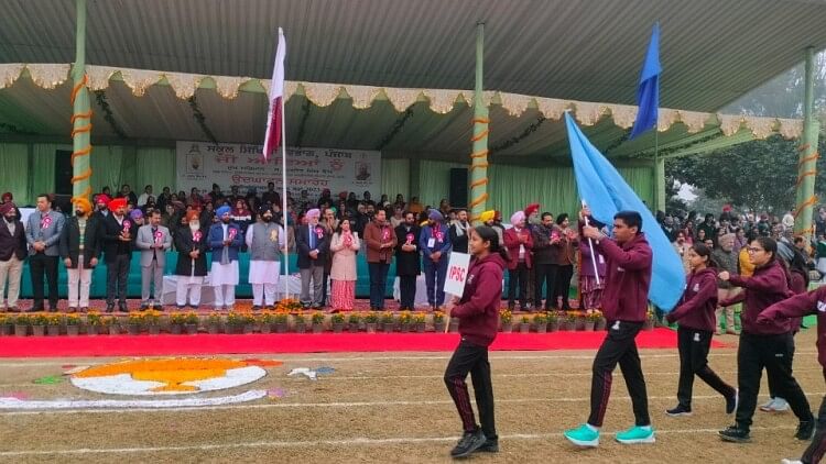 National School Games starts in Ludhiana education minister harjot bains inaugrated