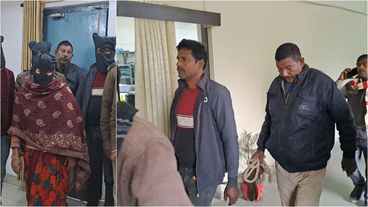 Bihar News : Wife murdered her husband in love affair with Nepali boyfriend in vaishali.bihar police.