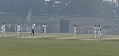 Ranji Trophy Match; Mumbai vs Bihar team match at Moinul Haq Stadium, 4th day, 2nd innings