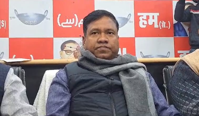 Loksabha Election 2024 : HAM leader santosh suman told about seat sharing in bjp alliance for bihar mp seats
