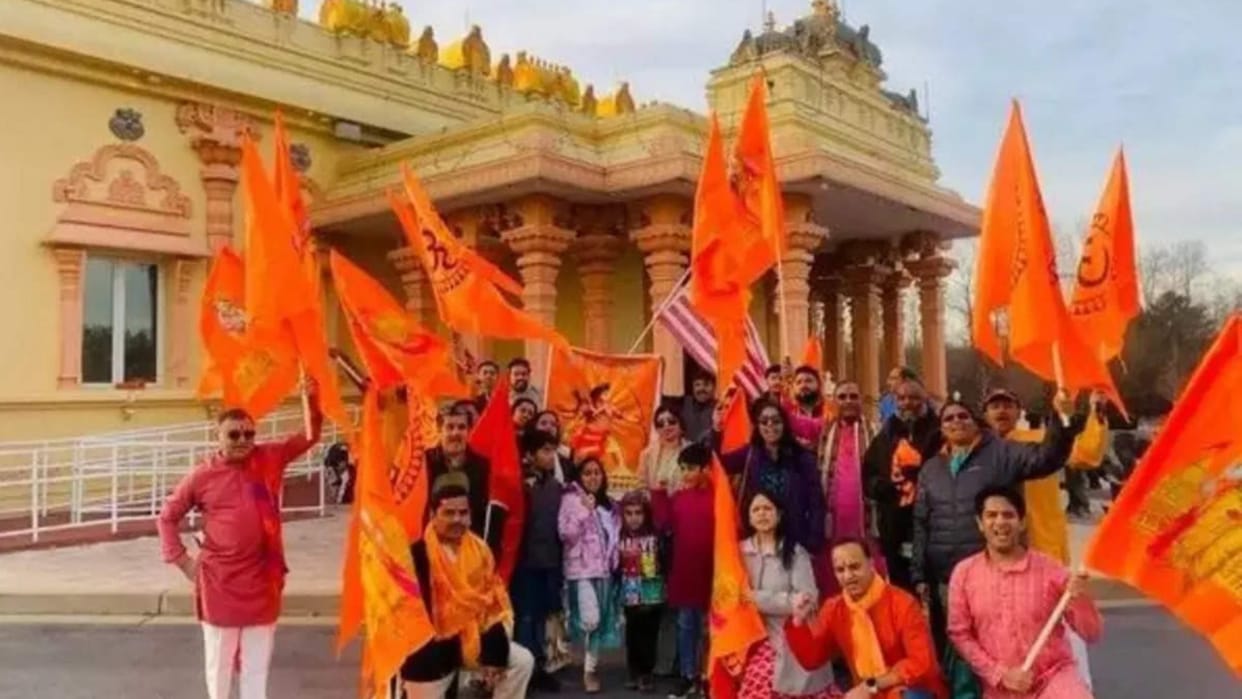 canada hindu community very shaken after extortion threats attacked hold public forum in surrey