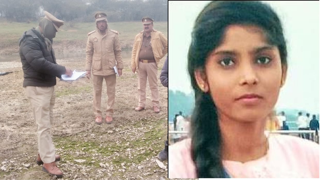 Dead body of school managers missing daughter found lying on the river bank, Wild animals mutilated the dead b