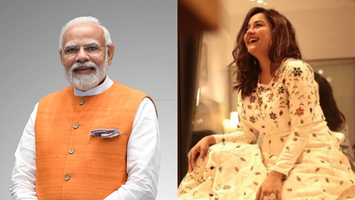 Prime Minister Narendra Modi posted Swasti Mehul Bhajan Dwar Mere Ram Aaye praised her on social media
