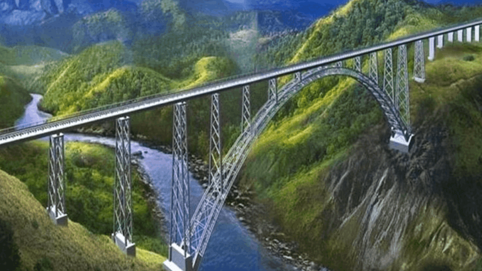 tourists will be able to admire the world highest railway bridge from a distance Till Republic Day