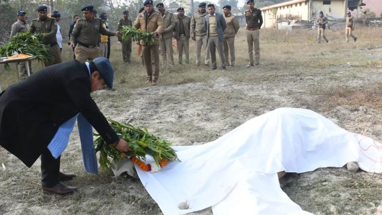 Viru farewell with state honours: police department Horse who served continuously for 17 years Uttarakhand