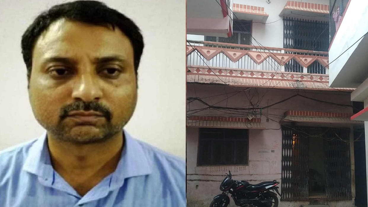 Silence spread at house of brother of mafia Vinod Upadhyay