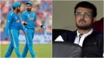 रोहित शर्मा, विराट कोहली और सौरव गांगुली