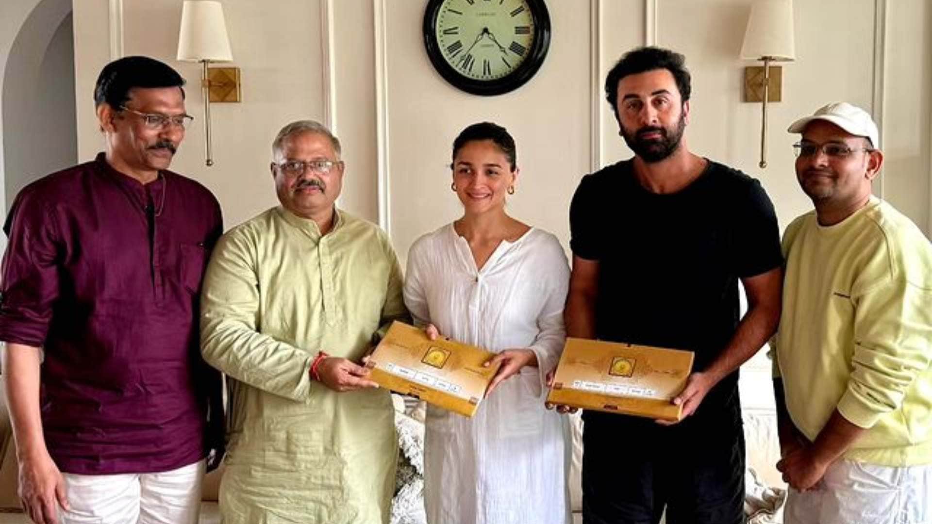 Ram Charan and Upasana Kamineni received the invitation for the Ayodhya Ram Mandir Inaugration