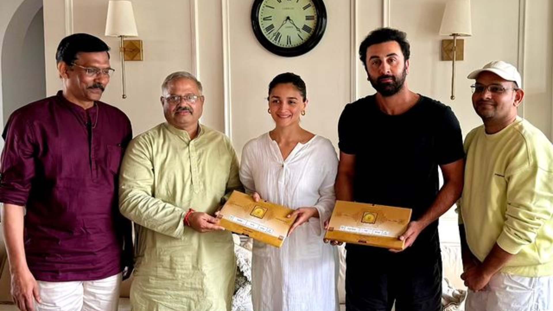 Ram Charan and Upasana Kamineni received the invitation for the Ayodhya Ram Mandir Inaugration