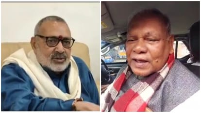 Bihar Politics : EX CM Jitan Ram Manjhi told about nitish kumar plan after khadmas, giriraj singh replied