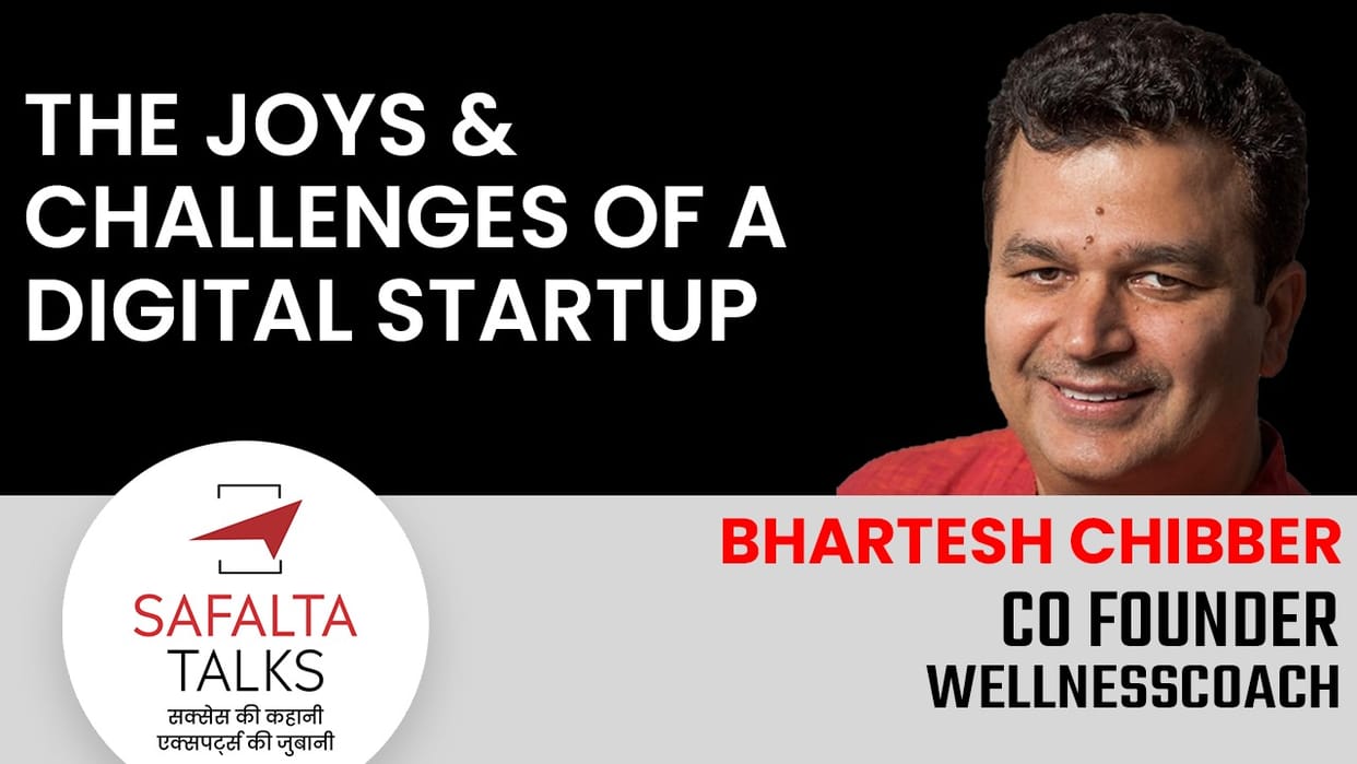 SAFALTA Talks Master Class: It is beneficial to start a startup when you are young: Bharatesh Chhibber