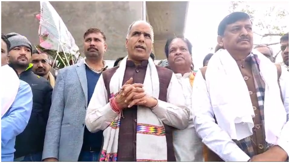 Minister Kanhaiya Lal Chaudhary was on Tonk tour Jal Jeevan Mission