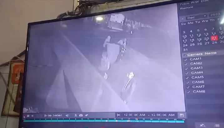 Death of tent house worker, Youth seen throwing something from cardboard in CCTV footage
