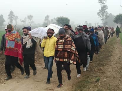 किसान आत्मदाह मामला