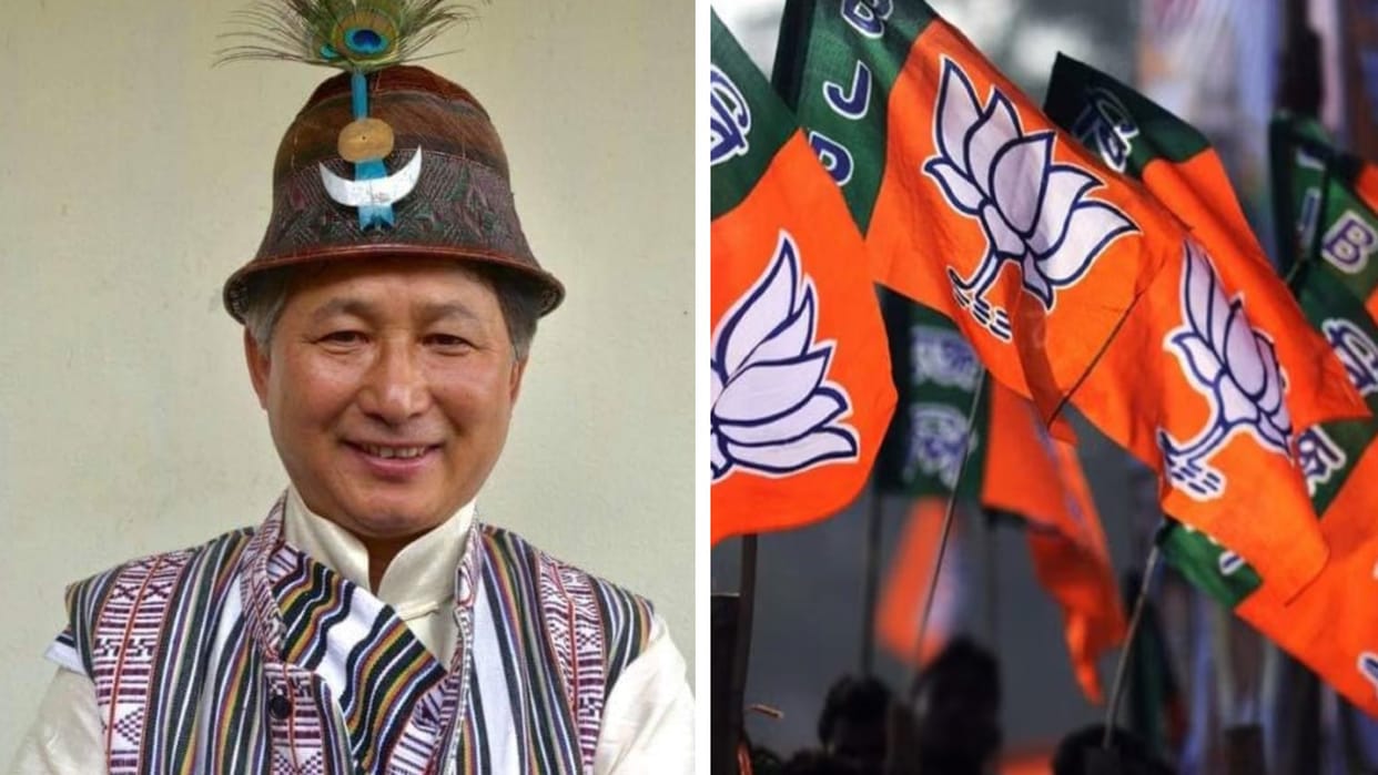 BJP names DT Lepcha as candidate for Rajya Sabha election in Sikkim
