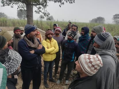Farmer self-immolation case: Jagbir's funeral took place in the presence of police, SP MLA Atul Pradhan also a