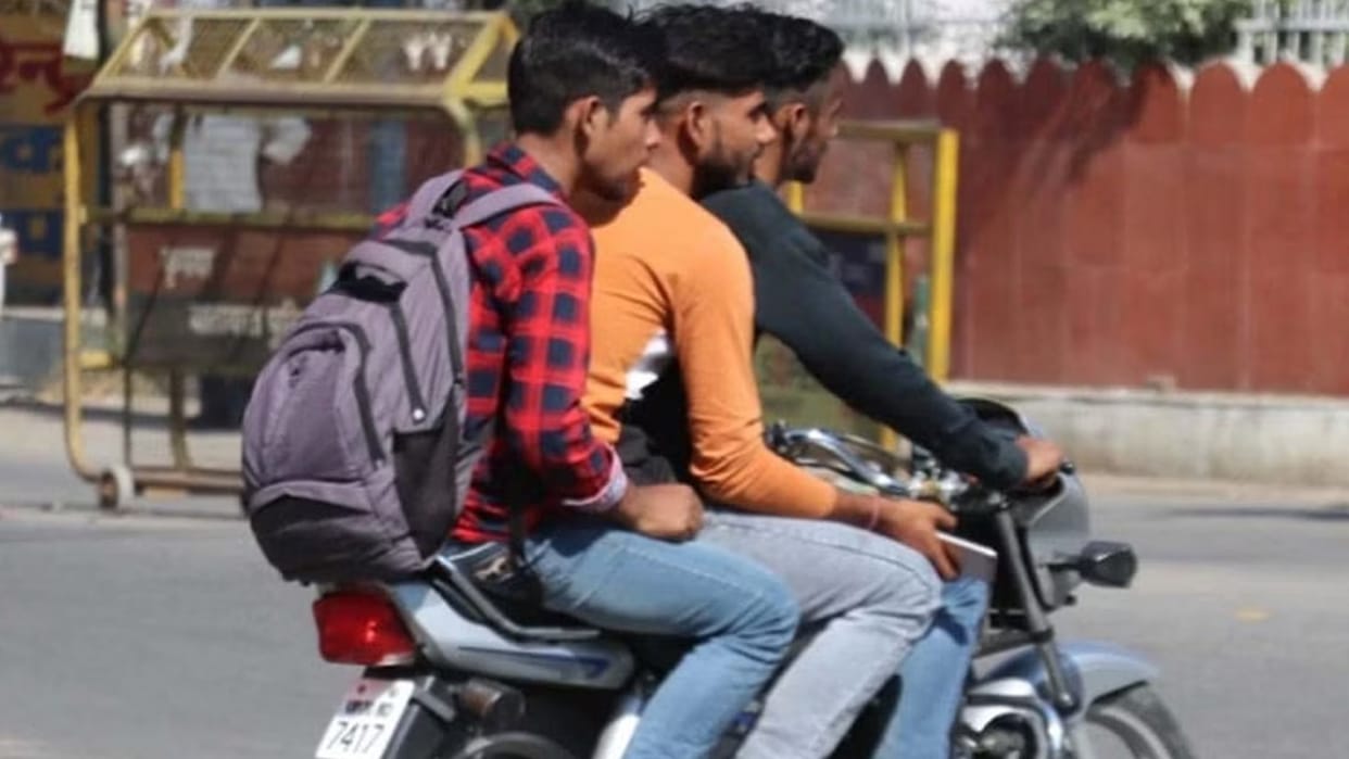 Students below 18 years of age will not be able to take vehicles to schools