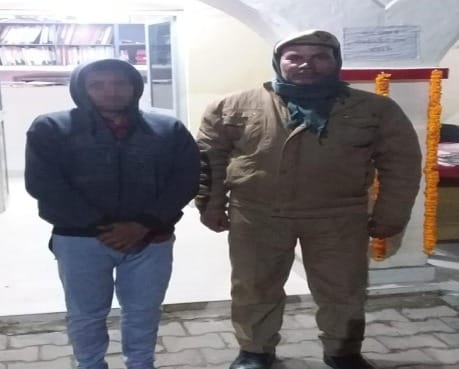 UP Crime The accused of raping a student arrested, he was trying to escape when the police caught him.