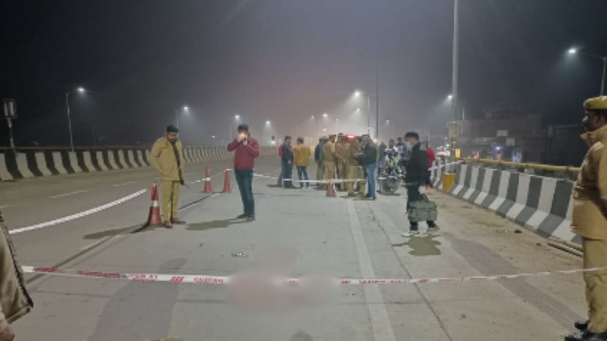 Vehicle Caesar Veer Bahadur Singh shot dead near Babatpur Airport in Varanasi