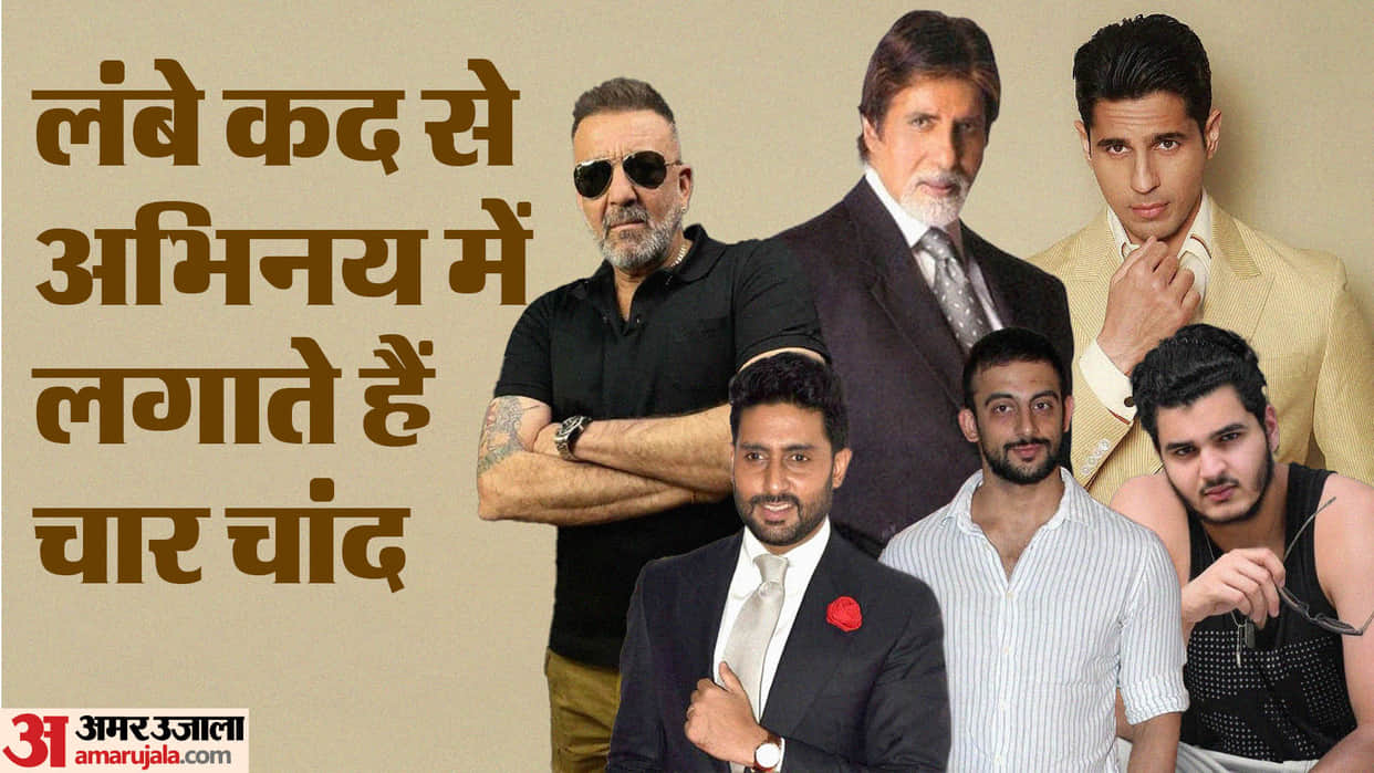 Celebrities Who Are Taller Bhavesh Kumar Amitabh Bachchan Vicky Kaushal Abhishek Bachchan
