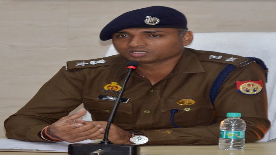 Aligarh new SSP Sanjeev Suman enumerated priorities