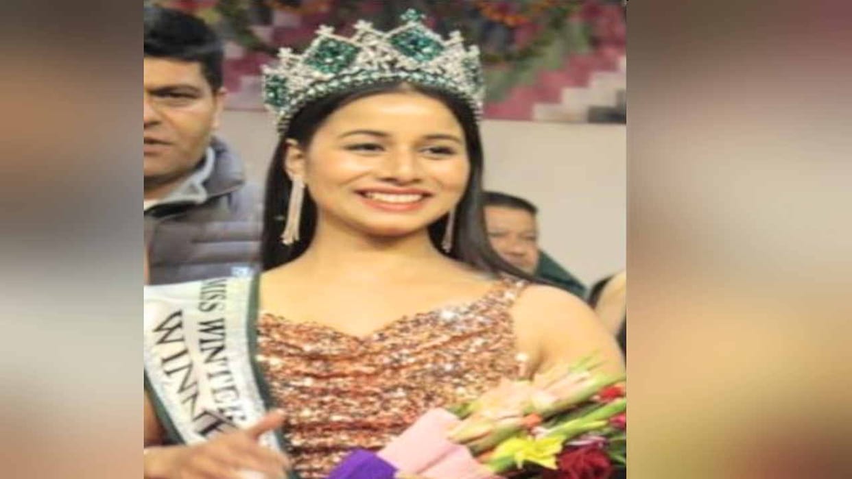 To become a winter queen, Nisha Thakur walked every day and gave up junk food.