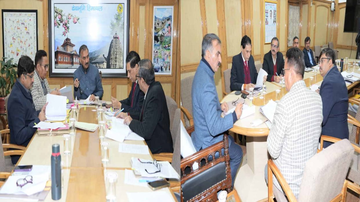 Monday meeting: CM Sukhu said - quick disposal of pending revenue cases is the priority of the state govt.