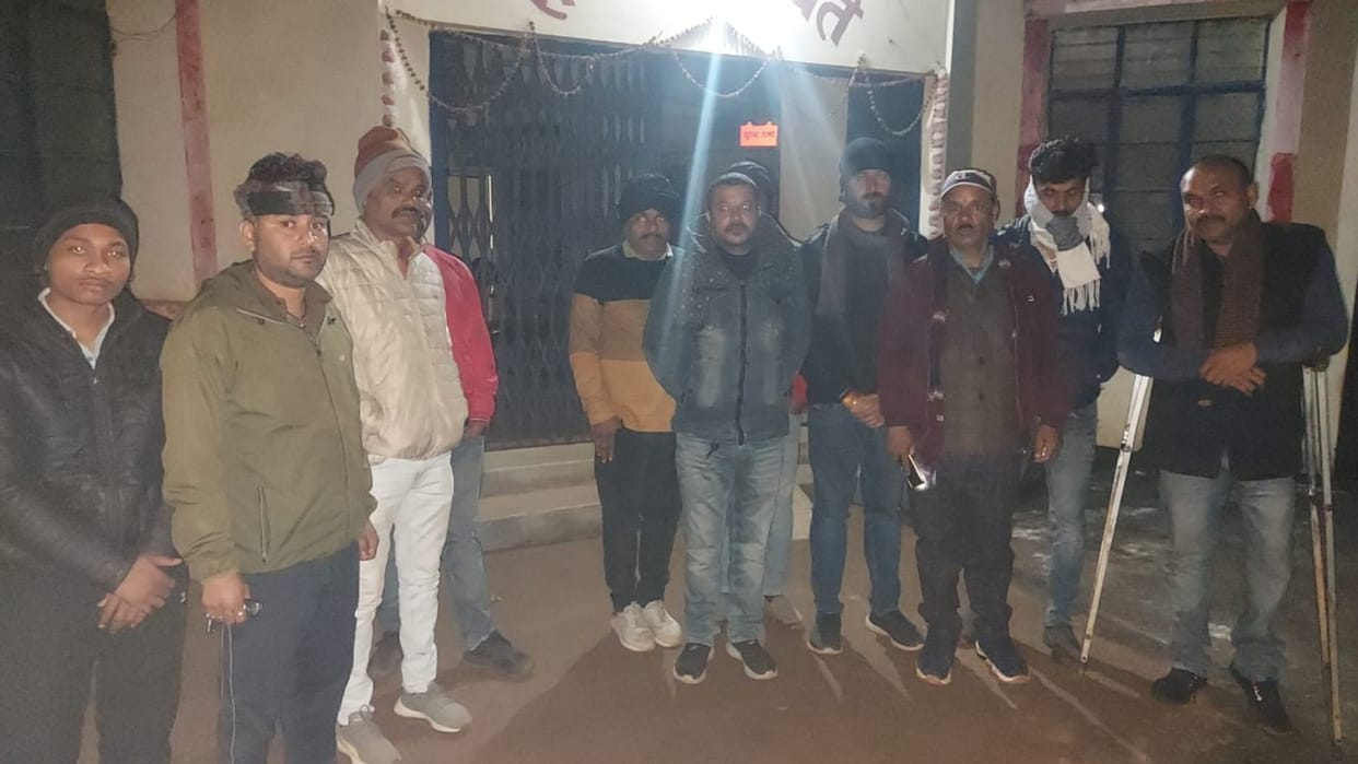 Police took action in Katni and arrested 11 gamblers