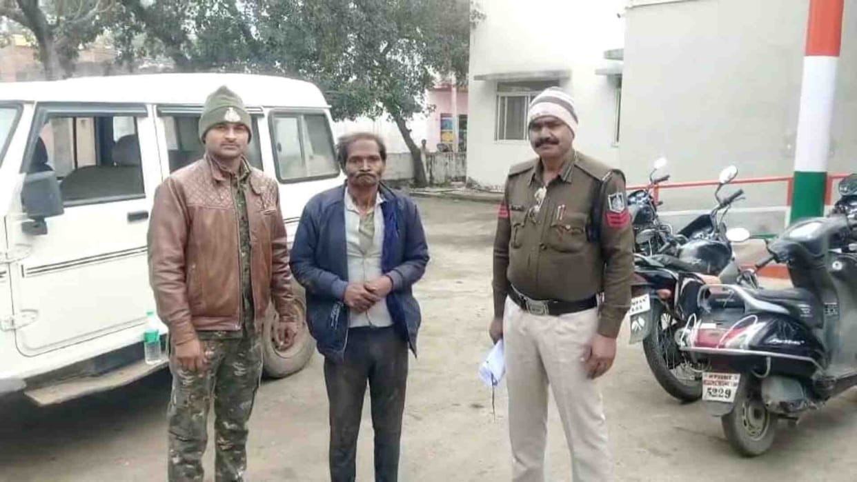 Husband killed wife in front of son and daughter in Shivpuri