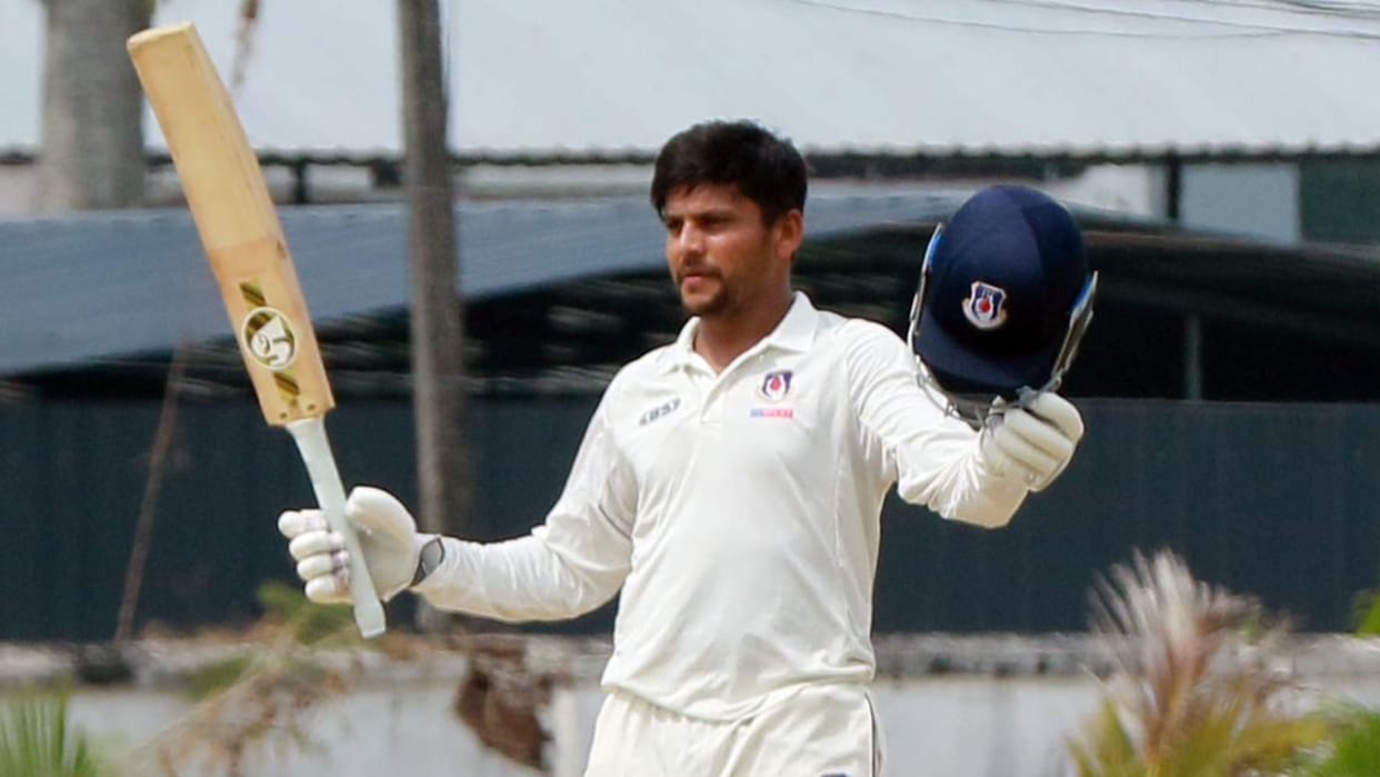 Ranji Trophy Uttar Pradesh vs Kerala match draw Priyam Garg hits century Puducherry defeated Delhi