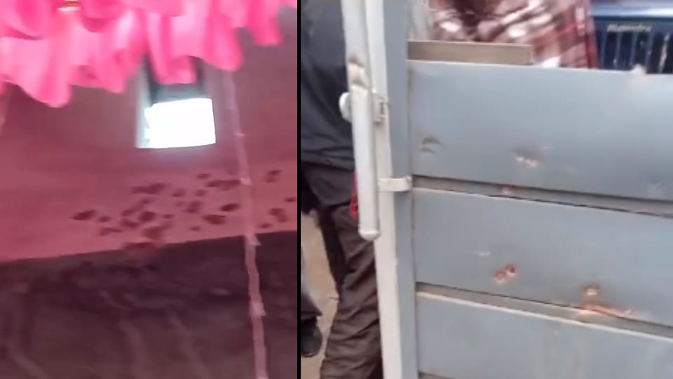 Firing in house by drug smugglers in Punjab