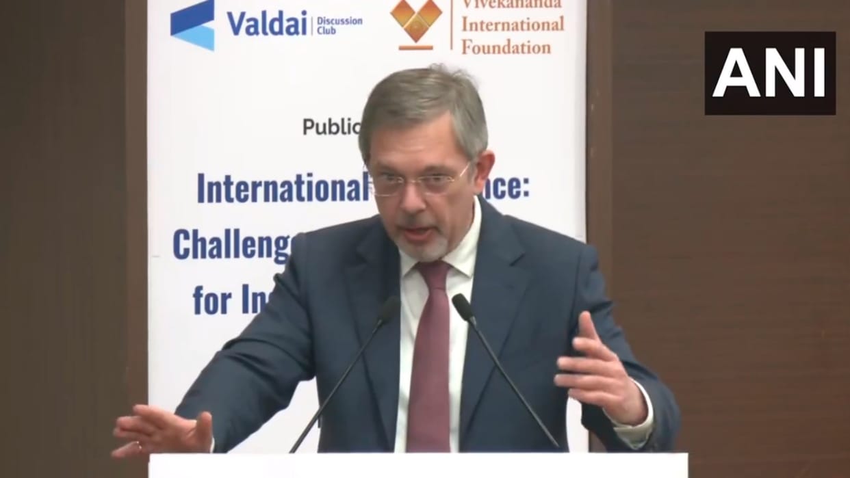 Russian Ambassador to India Denis Alipov India China Relations Eurasia Security