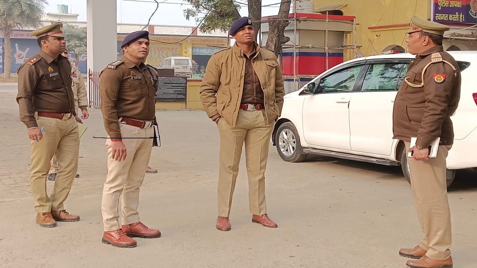 New SSP came out to visit the police station