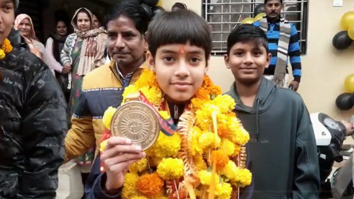 Vidisha daughter wins in National School Taekwondo Competition