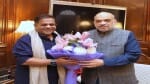 अमित जोगी ने की केंद्रीय गृहमंत्री अमित शाह से मुलाकात