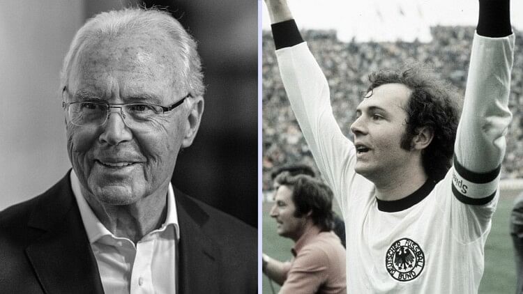 Franz Beckenbauer German Football Legend Fifa World Cup Winning Captain ...