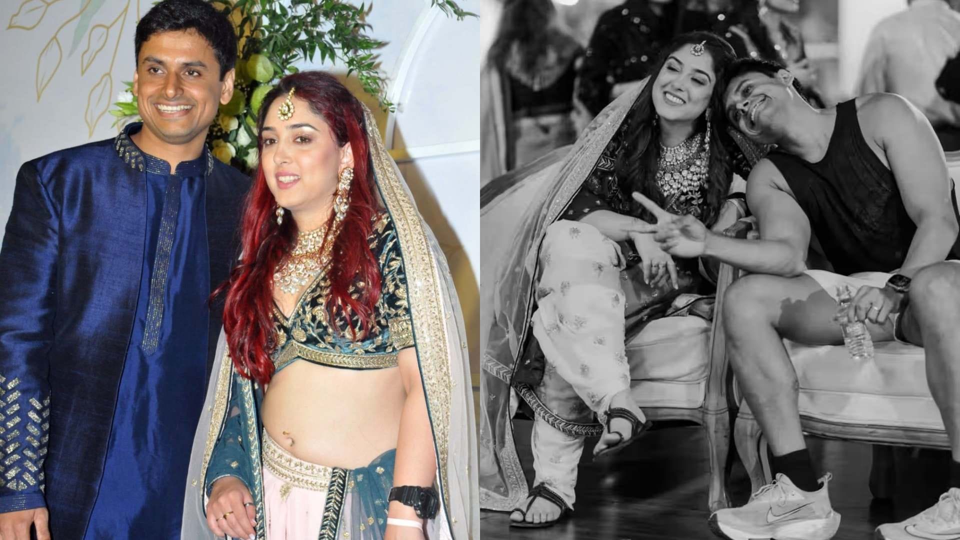 Ira-Nupur Wedding: Ira-Nupur gave a spectacular performance on lungi dance in the pajama party see video