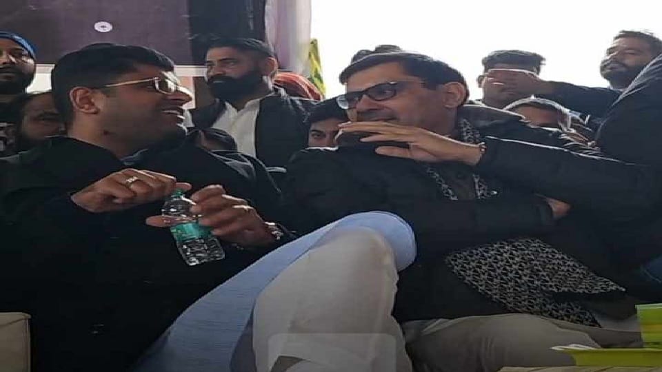 Deputy CM Dushyant Chautala arrived in Fatehabad, Inaugurated library in Pirthala