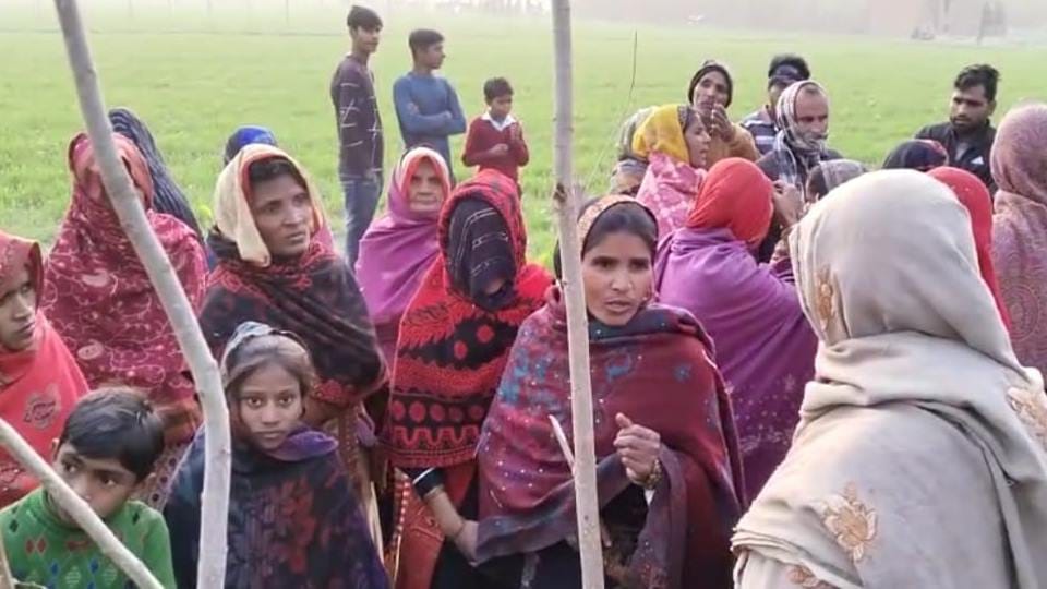Amroha: Dead body married woman found hanging from tree field, Gajraula police investigating