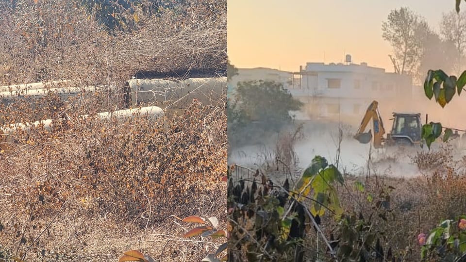 Dehradun News chlorine Gas leakage from cylinder kept in empty plot in Jhajra Many People Hospitalized Photos