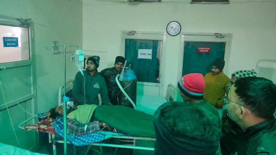 Two children died due to suffocation due to smoke from the fireplace in Lakhimpur kheri