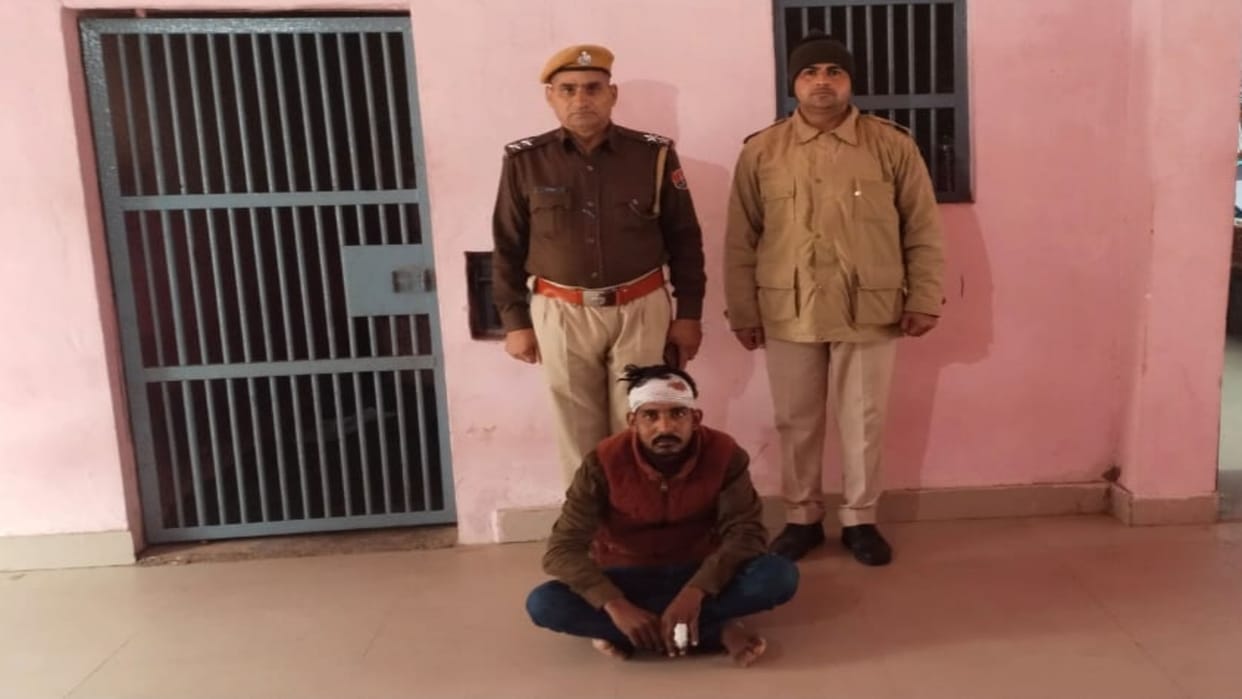 Rajasthan News: Police caught a criminal roaming with the intention of committing crime, weapon recovered