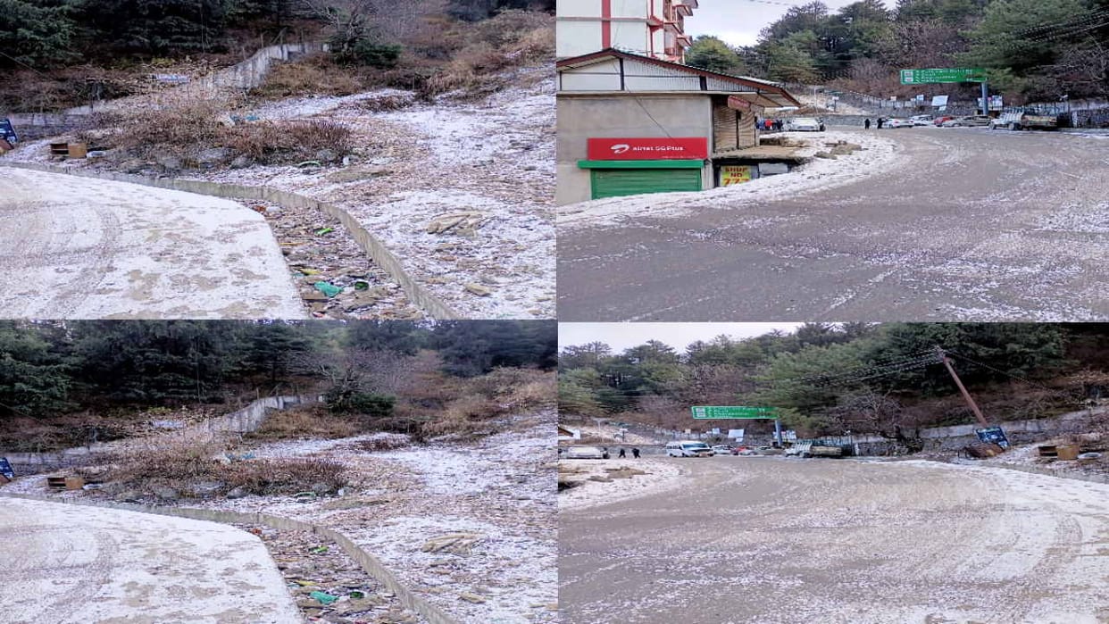 shimla Weather changed, light snowfall in Kufri, Shimla, tourists flocked shimla Weather, shimla Weather updat